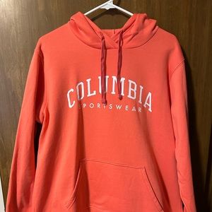 Columbia Coral Colored sweatshirt hooded. XXL. WOMENS. worn once
